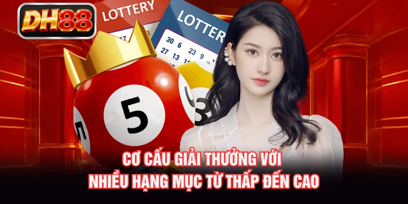 Cơ cấu giải thưởng với nhiều hạng mục từ thấp đến cao